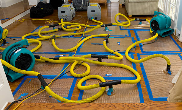 Water damage restoration process in Port Carbon, PA